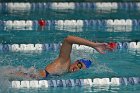 Swimming vs Babson  Wheaton College Swimming vs Babson College. - Photo By: KEITH NORDSTROM : Wheaton, Swimming, Babson